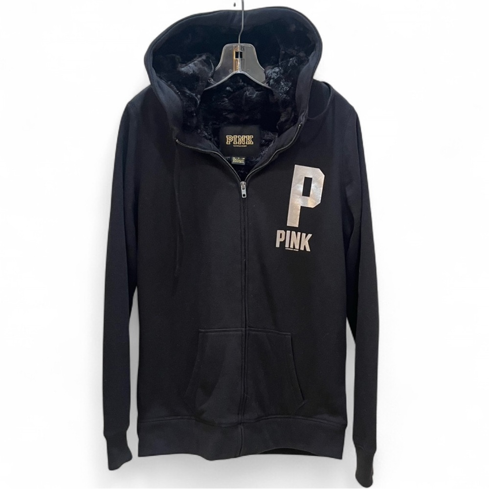 Victoria's Secret PINK Faux Fur-Lined Hoodie
| Women’s XS | Oversized Fit